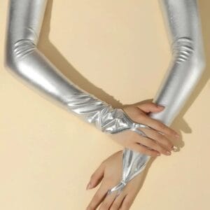 Guantes Anillo Plateado
