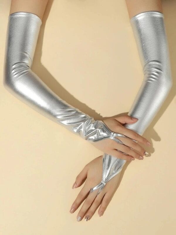 Guantes Anillo Plateado