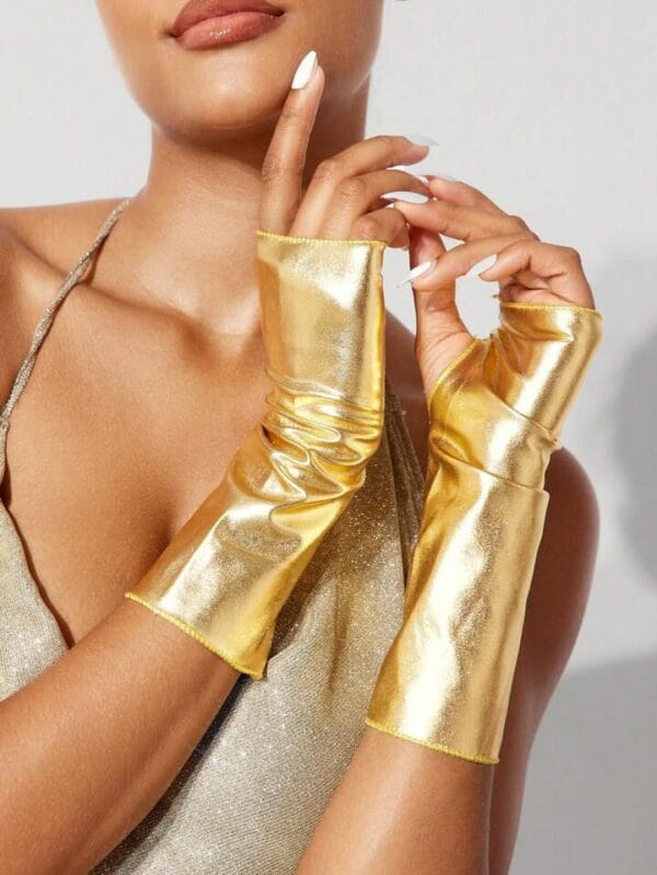 Guantes Elegancia Dorada - Image 4