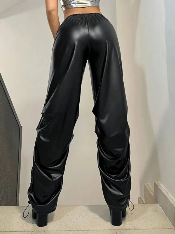 Joggers con Botones En Cuerina - Image 3