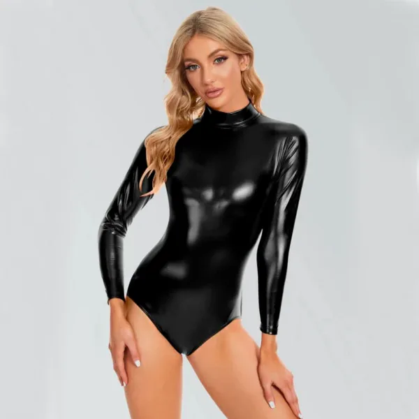 Body Sofisticado En Cuerina