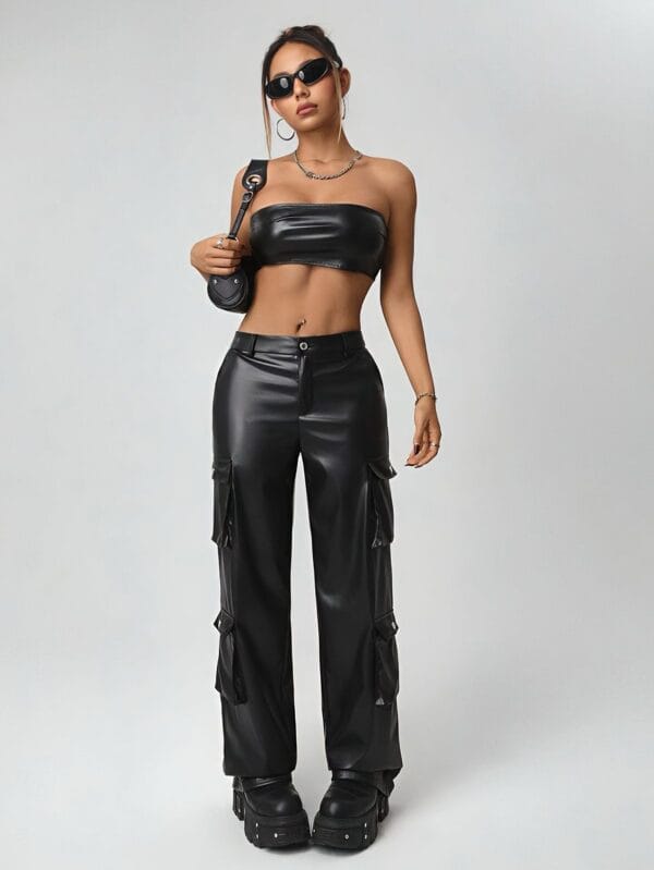 Pantalon Cargo Elegancia y funcionalidad - Image 4