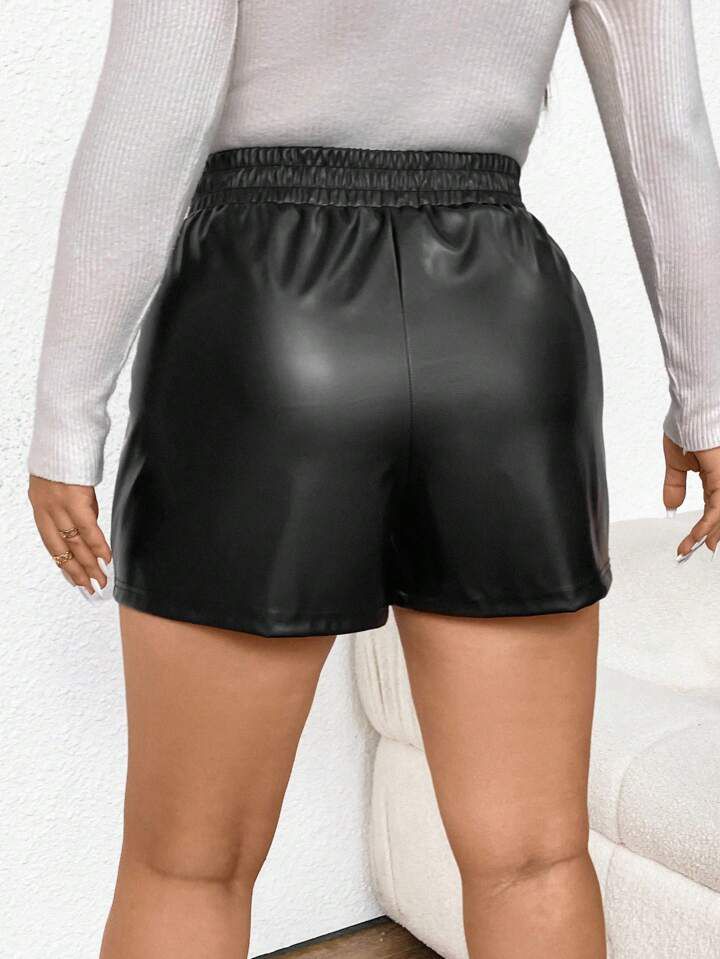 Short con Pretina Resortada y Bolsillos Laterales - Image 2